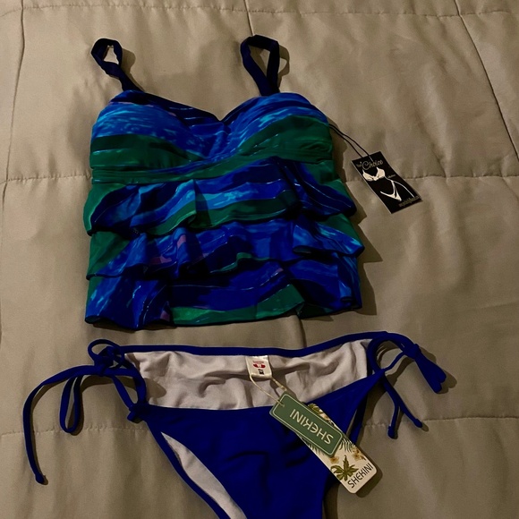 Swim Suit Top by Choice Size M & shekini bottom M - Picture 2 of 5